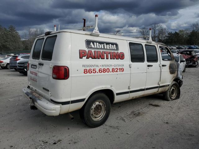 2B7JB21ZX2K147581 - 2002 DODGE RAM VAN B2500 WHITE photo 3