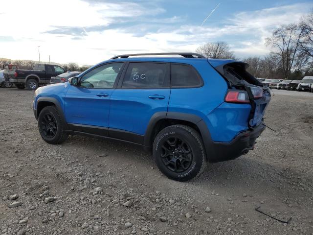 1C4PJMBX0KD189791 - 2019 JEEP CHEROKEE TRAILHAWK BLUE photo 2