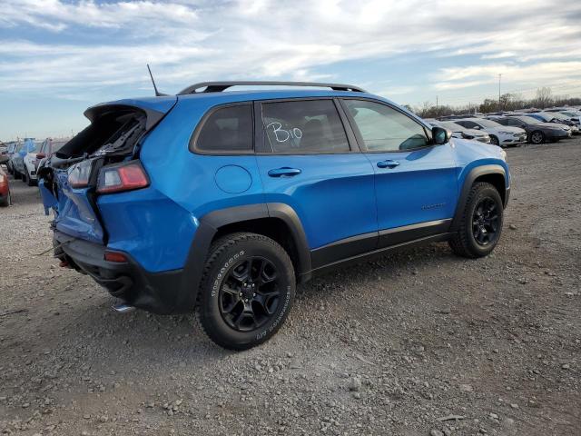 1C4PJMBX0KD189791 - 2019 JEEP CHEROKEE TRAILHAWK BLUE photo 3