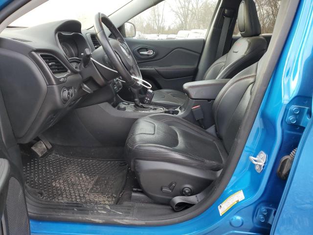 1C4PJMBX0KD189791 - 2019 JEEP CHEROKEE TRAILHAWK BLUE photo 7