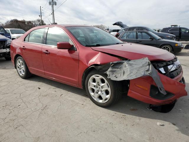 3FAHP0HA6AR169927 - 2010 FORD FUSION SE RED photo 4