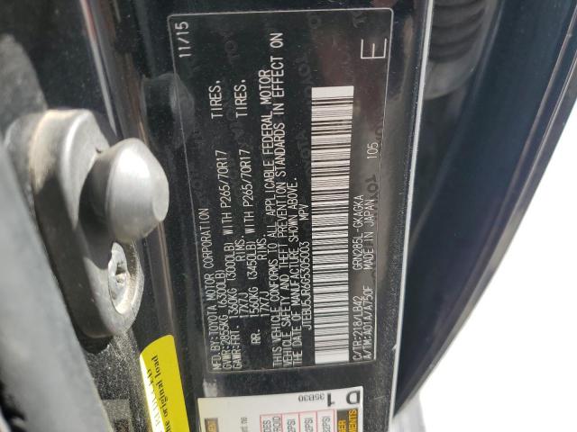 JTEBU5JR6G5305003 - 2016 TOYOTA 4RUNNER SR5/SR5 PREMIUM 黑色 照片 13