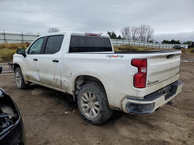 3GCUYBEF4KG104704 - 2019 CHEVROLET SILVERADO K1500 CUSTOM WHITE photo 2