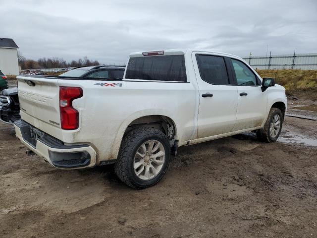 3GCUYBEF4KG104704 - 2019 CHEVROLET SILVERADO K1500 CUSTOM WHITE photo 3