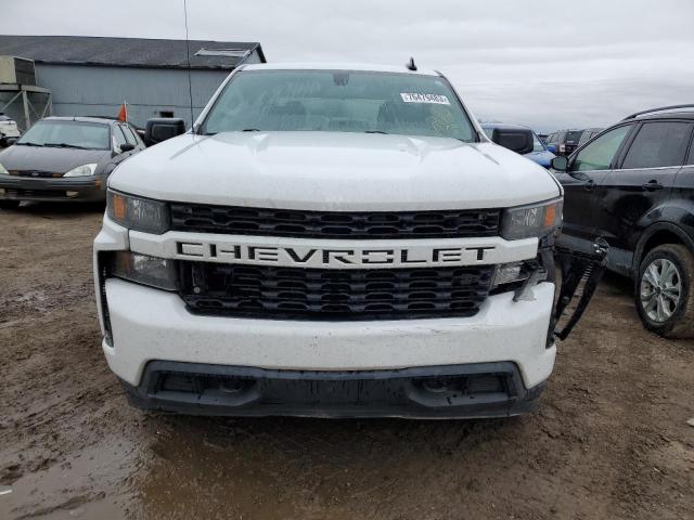 3GCUYBEF4KG104704 - 2019 CHEVROLET SILVERADO K1500 CUSTOM WHITE photo 5