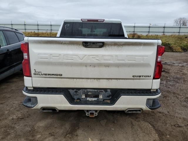 3GCUYBEF4KG104704 - 2019 CHEVROLET SILVERADO K1500 CUSTOM WHITE photo 6