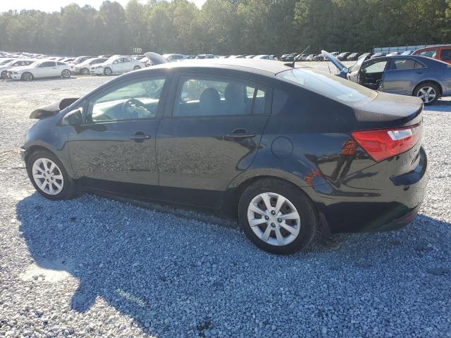 KNADM4A37E6408485 - 2014 KIA RIO LX BLACK photo 2