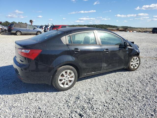 KNADM4A37E6408485 - 2014 KIA RIO LX BLACK photo 3