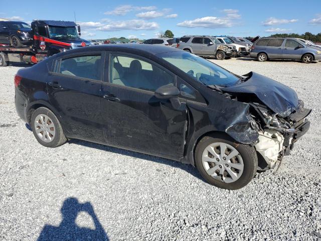 KNADM4A37E6408485 - 2014 KIA RIO LX BLACK photo 4