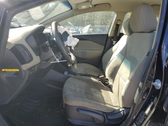 KNADM4A37E6408485 - 2014 KIA RIO LX BLACK photo 7
