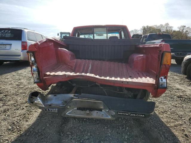 1N6SD16SXTC321037 - 1996 NISSAN TRUCK KING CAB SE RED photo 6