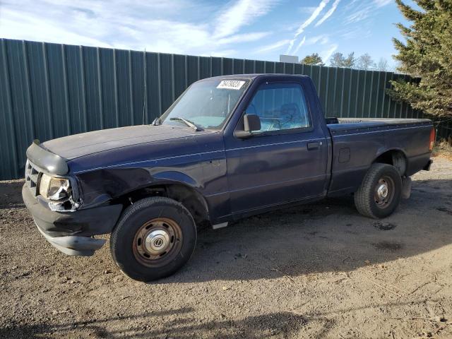 1FTCR10A7PTA66765 - 1993 FORD RANGER BLUE photo 1