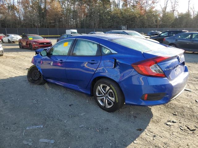 19XFC2F50HE222279 - 2017 HONDA CIVIC LX BLUE photo 2