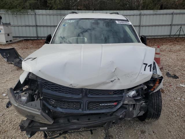 3C4PDCABXJT528606 - 2018 DODGE JOURNEY SE WHITE photo 5