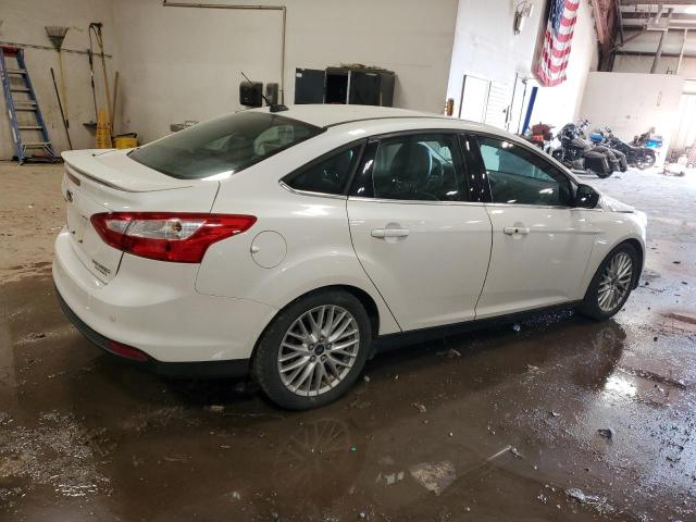 1FADP3J26EL182989 - 2014 FORD FOCUS TITANIUM WHITE photo 3