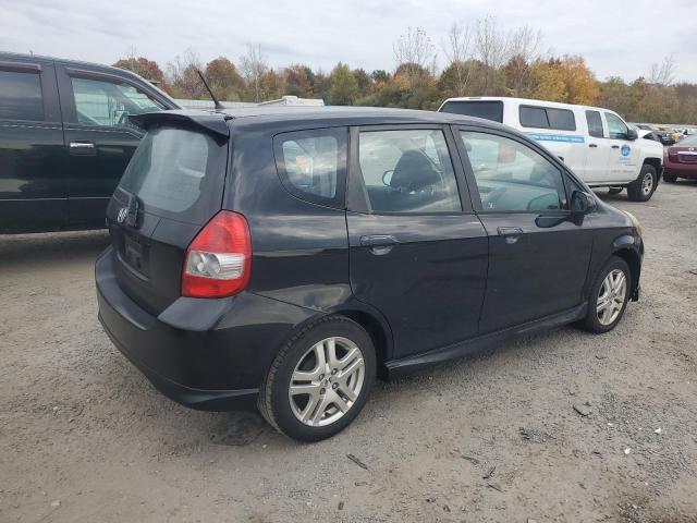 JHMGD37668S066176 - 2008 HONDA FIT SPORT BLACK photo 3