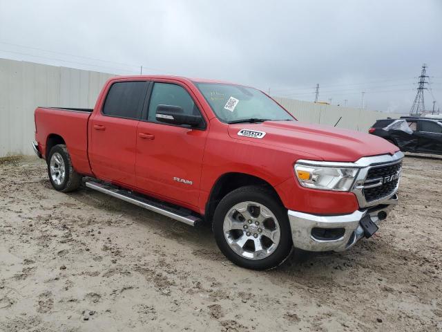 1C6RREMT0NN326039 - 2022 RAM 1500 BIG HORN/LONE STAR RED photo 4