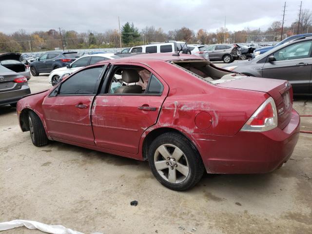 3FAHP07198R269774 - 2008 FORD FUSION SE RED photo 2