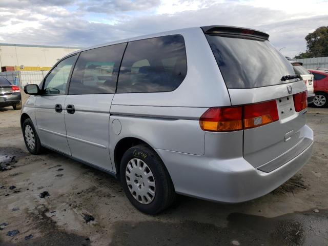 5FNRL18574B111608 - 2004 HONDA ODYSSEY LX SILVER photo 2