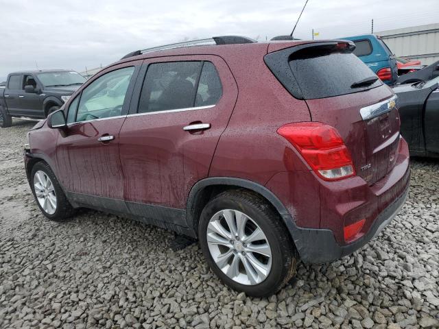 3GNCJMSB2HL236316 - 2017 CHEVROLET TRAX PREMIER MAROON photo 2