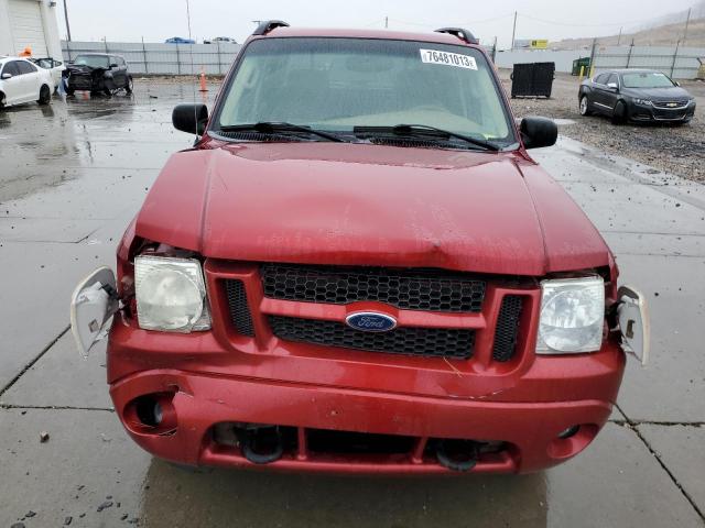 1FMZU77K14UA34468 - 2004 FORD EXPLORER S RED photo 5