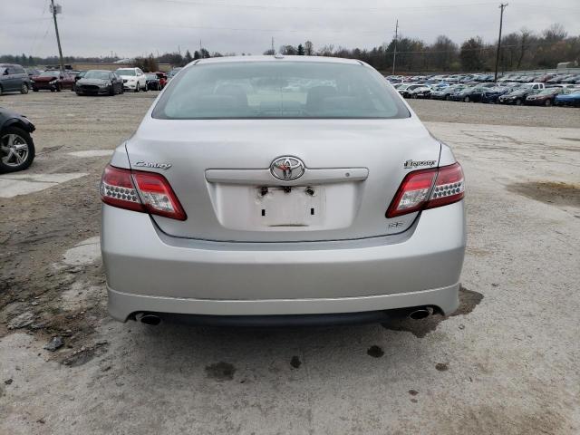 4T1BF3EK0AU010987 - 2010 TOYOTA CAMRY BASE SILVER photo 6