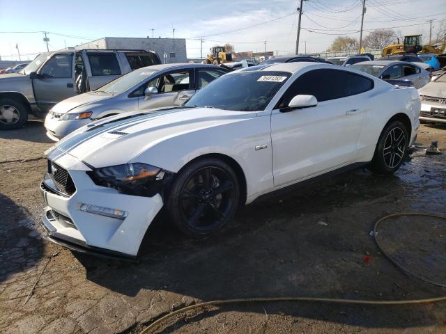 1FA6P8CF5M5154402 - 2021 FORD MUSTANG GT WHITE photo 1