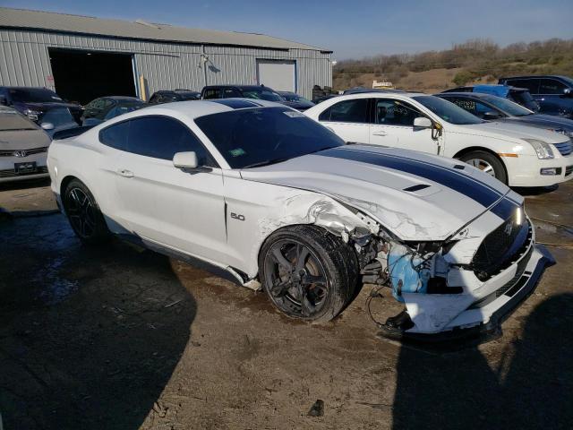 1FA6P8CF5M5154402 - 2021 FORD MUSTANG GT WHITE photo 4