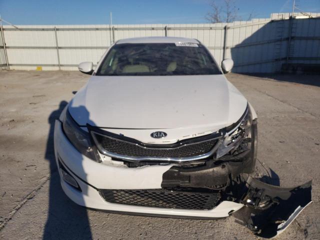 5XXGN4A78FG495526 - 2015 KIA OPTIMA EX WHITE photo 5