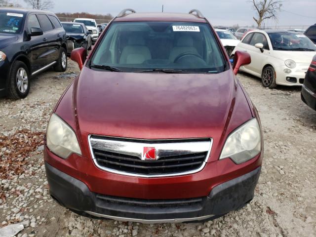 3GSCL33P98S630803 - 2008 SATURN VUE XE BURGUNDY photo 5