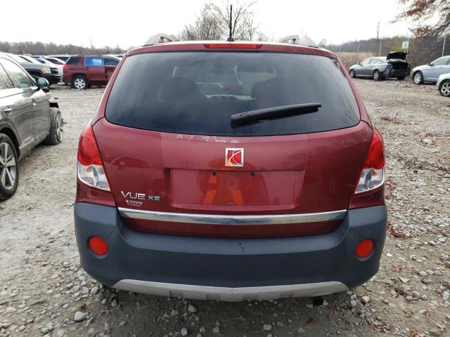 3GSCL33P98S630803 - 2008 SATURN VUE XE BURGUNDY photo 6