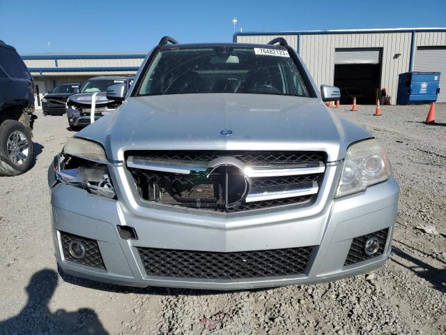 WDCGG8HB5BF630170 - 2011 MERCEDES-BENZ GLK 350 4MATIC SILVER photo 5