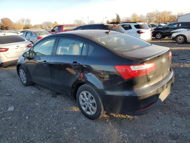 KNADM4A37G6537765 - 2016 KIA RIO LX BLACK photo 2