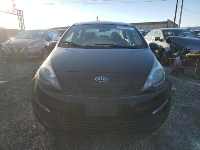 KNADM4A37G6537765 - 2016 KIA RIO LX BLACK photo 5