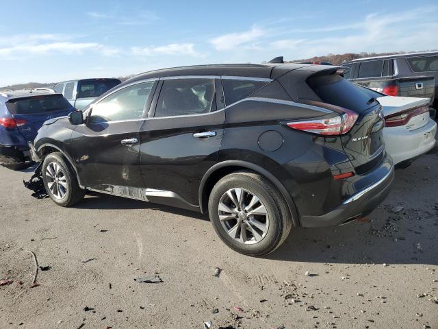 5N1AZ2MG2JN166632 - 2018 NISSAN MURANO S BLACK photo 2