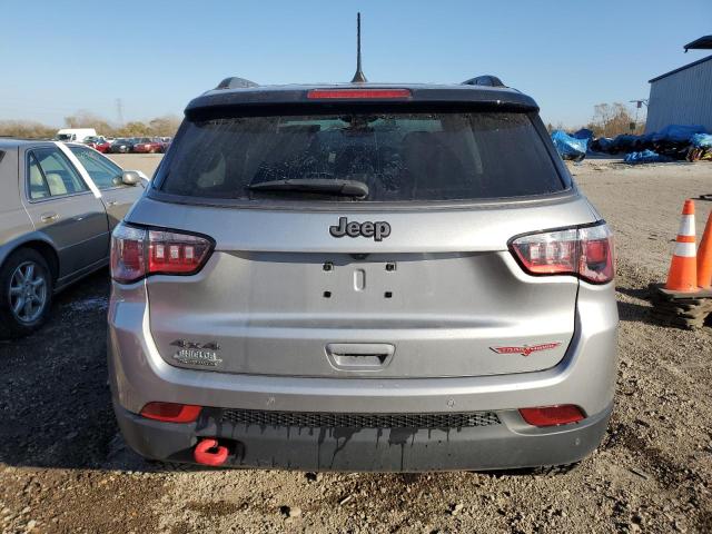 3C4NJDDB0KT618852 - 2019 JEEP COMPASS TRAILHAWK SILVER photo 6