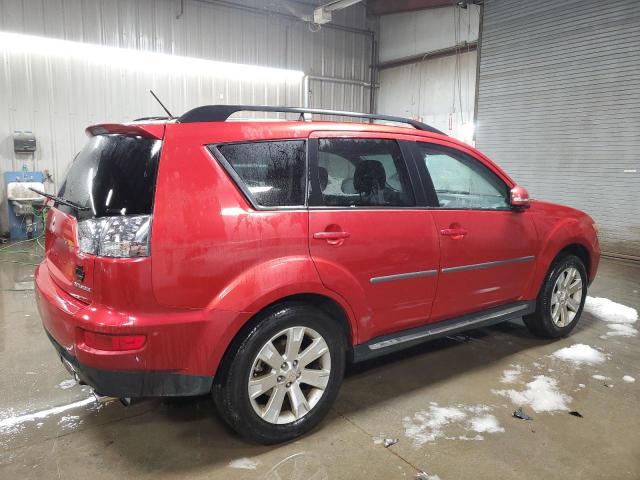 JA4JT3AW1BU034499 - 2011 MITSUBISHI OUTLANDER SE RED photo 3