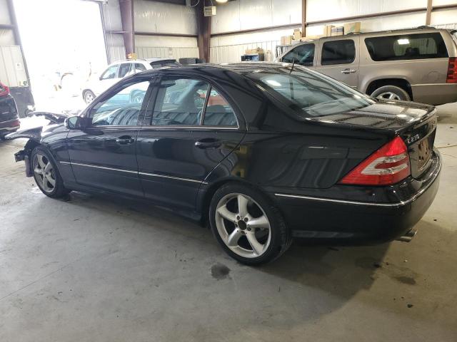 WDBRF52H86A869016 - 2006 MERCEDES-BENZ C 230 BLUE photo 2