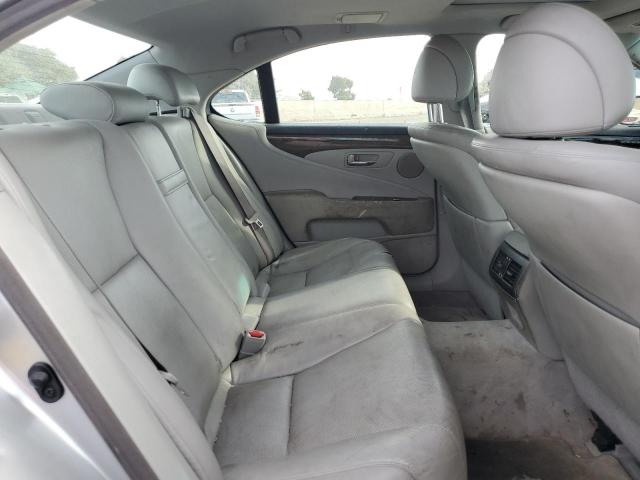 JTHBL46F875030085 - 2007 LEXUS LS 460 SILVER photo 10