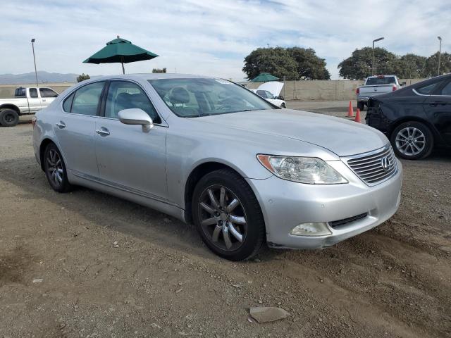 JTHBL46F875030085 - 2007 LEXUS LS 460 SILVER photo 4