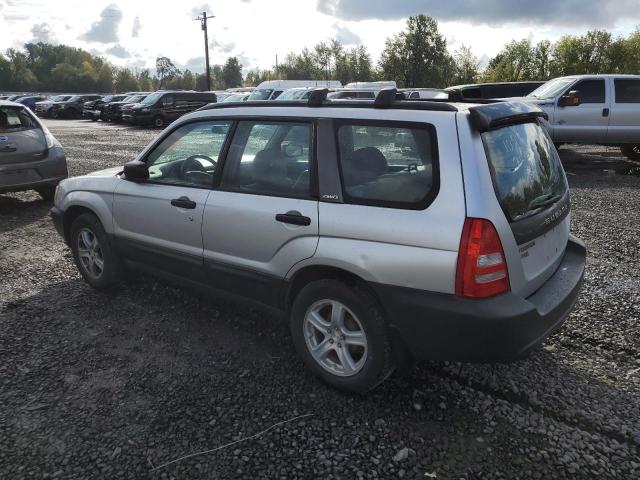 JF1SG63654H706773 - 2004 SUBARU FORESTER 2.5X SILVER photo 2