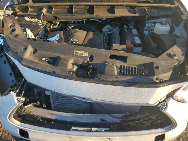 5TDGZRAH8NS555988 - 2022 TOYOTA HIGHLANDER XLE WHITE photo 12