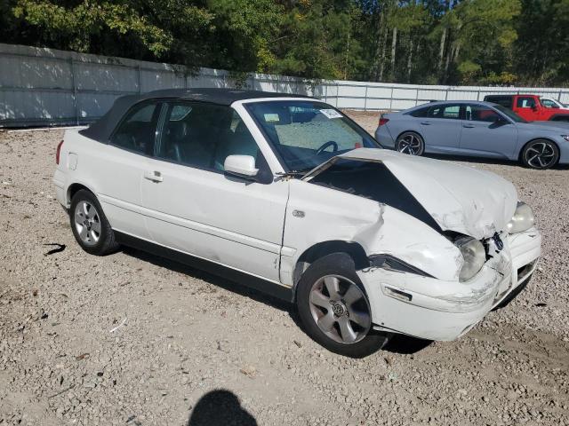 3VWDC21V81M815038 - 2001 VOLKSWAGEN CABRIO GLX WHITE photo 4