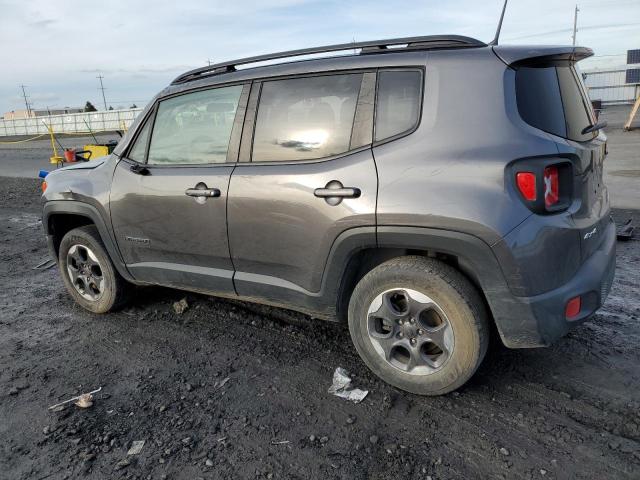 ZACCJBABXHPE45518 - 2017 JEEP RENEGADE SPORT GRAY photo 2