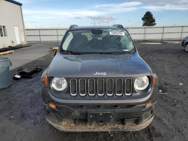 ZACCJBABXHPE45518 - 2017 JEEP RENEGADE SPORT GRAY photo 5