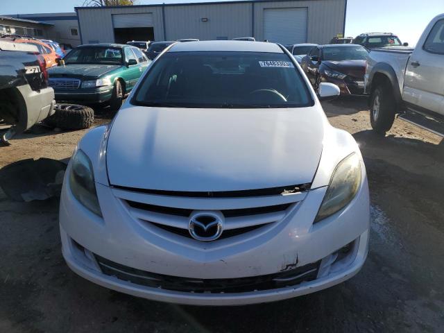 1YVHZ8DH4C5M18828 - 2012 MAZDA 6 I WHITE photo 5