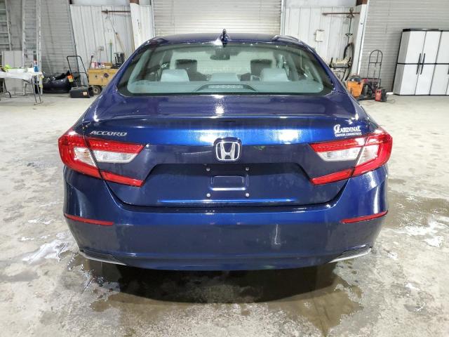 1HGCV1F14JA233669 - 2018 HONDA ACCORD LX BLUE photo 6