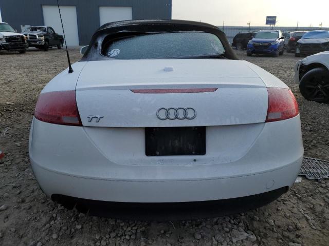 TRUMF38J781034687 - 2008 AUDI TT 2.0T WHITE photo 6