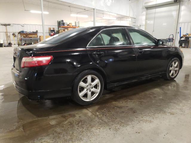 4T1BE46K57U624210 - 2007 TOYOTA CAMRY CE BLACK photo 3