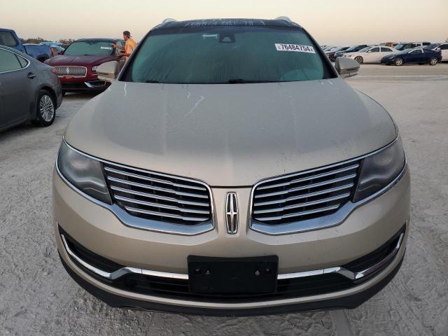 2LMPJ8LR8HBL47154 - 2017 LINCOLN MKX RESERVE Ոսկեգույն լուսանկար 5